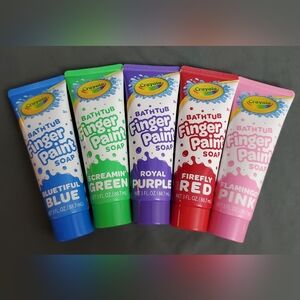 Crayola Bathtub Fingerpaint 5pk
